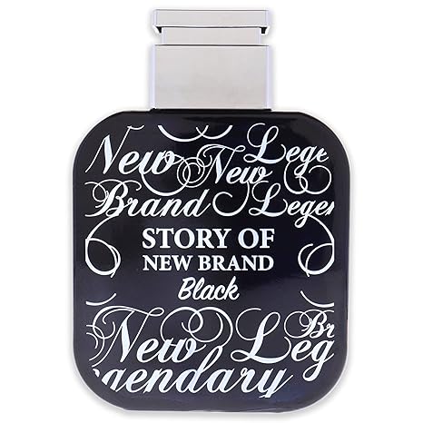 New Brand Perfumes Story of New Brand Black EDT Spray Men 3.4 oz