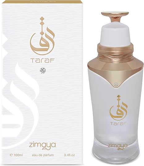 Afnan Zimaya Taraf White Eau De Parfum Spray, 3.4 Ounce (Women)