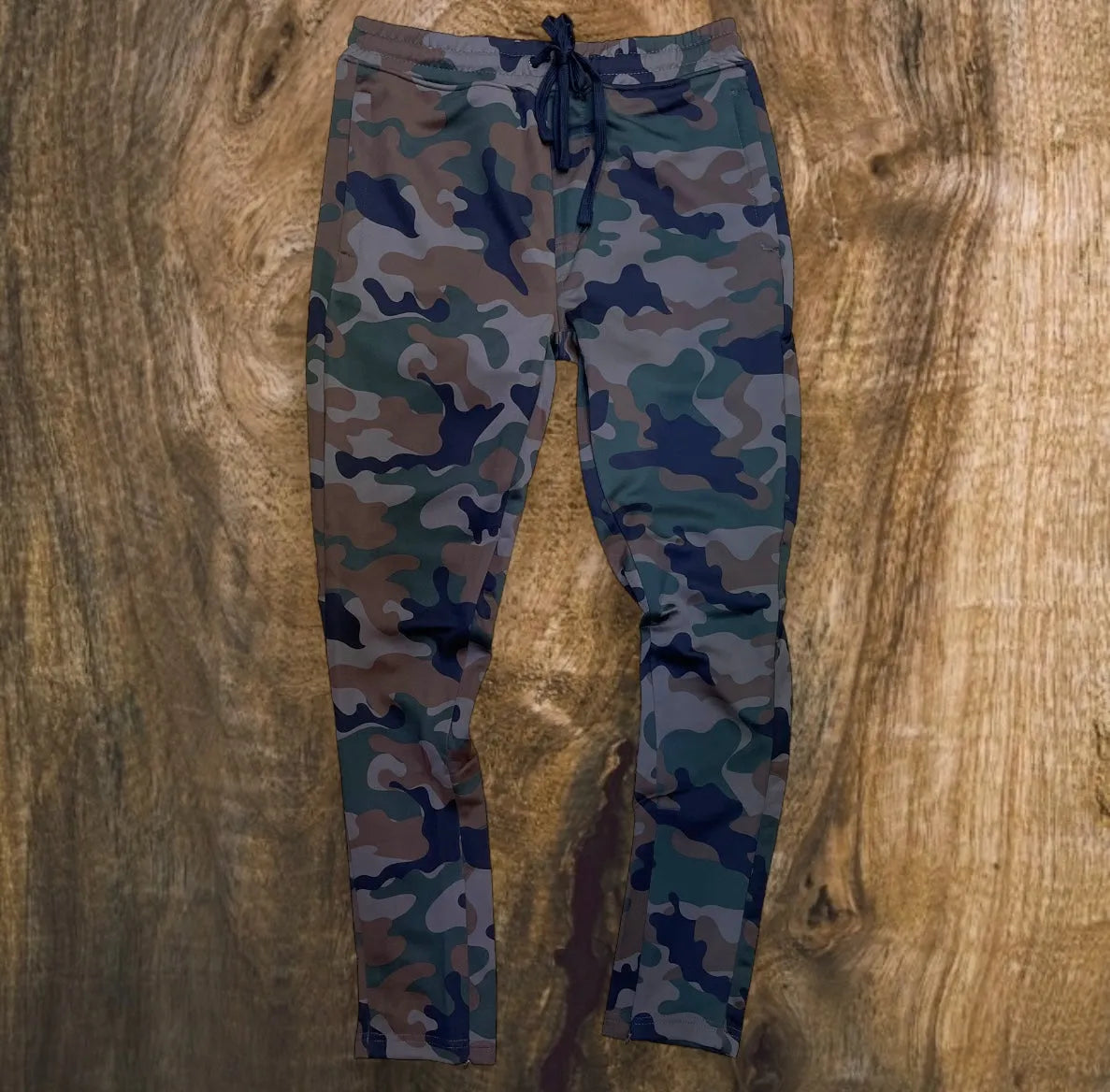 100-413 - Track with Drawstring Slim-Fit Pant