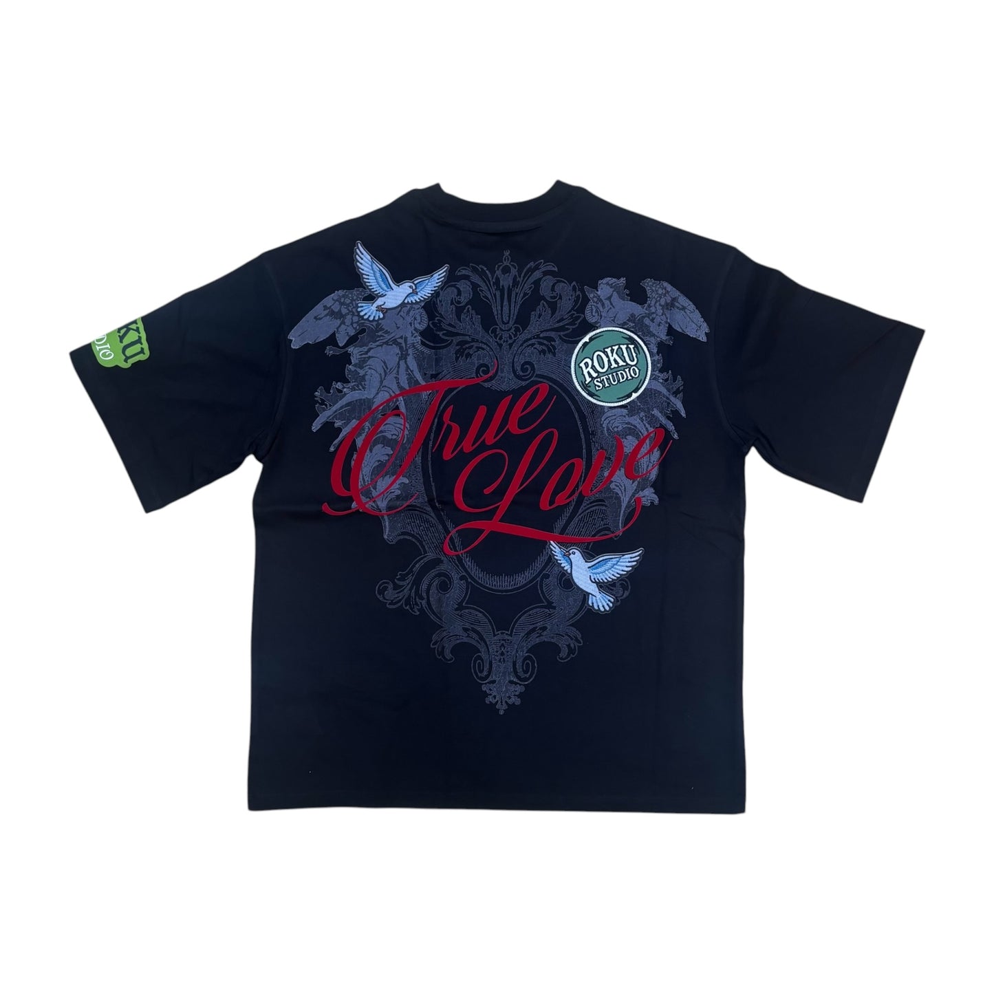 WH-RK1482123 - Devotion Faded Boxy Graphic T-Shirt