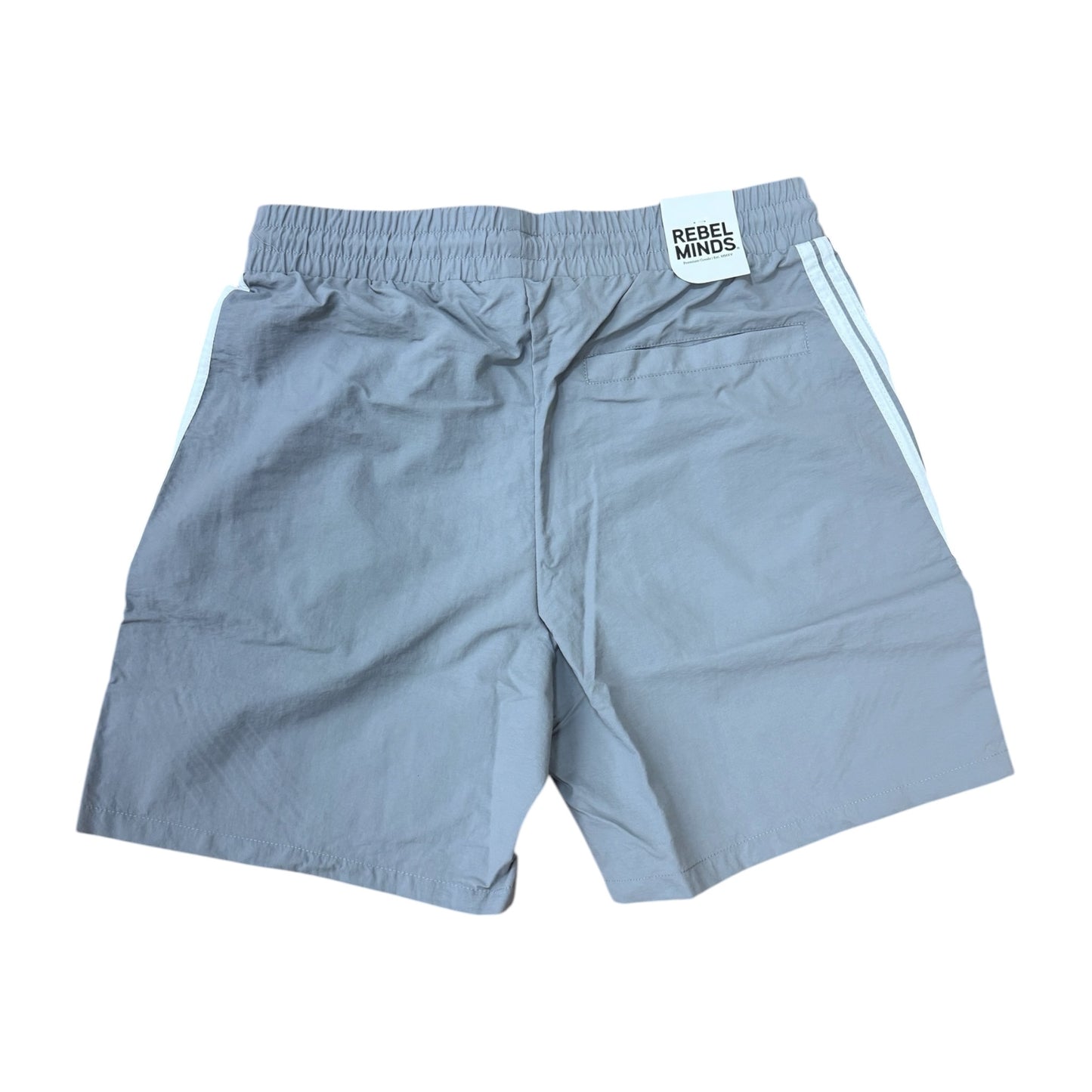 A00-14905 - Striped Relax Fit Nylon Shorts
