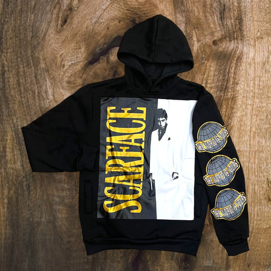 SF-109 - Scarface "The World Is Yours" Hoodie (Black)