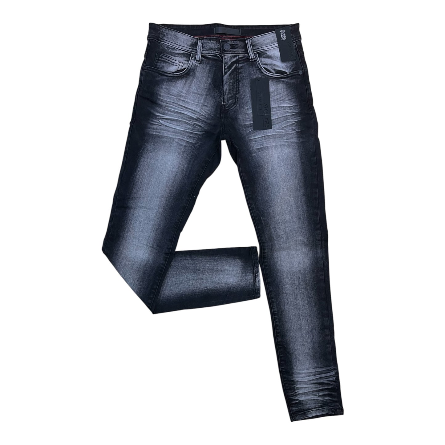PC05 - Core Washed Clean Look Slim-Fit Stretch Jeans