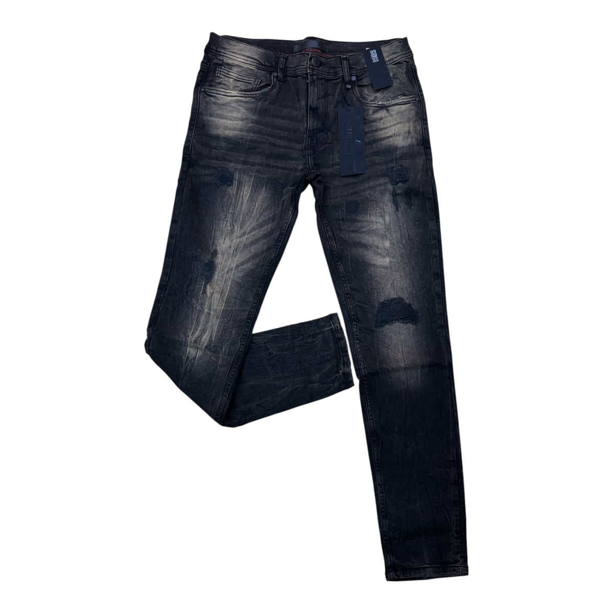 WH-P561 - Vital Ripped Slim-Fit Stretch Jeans