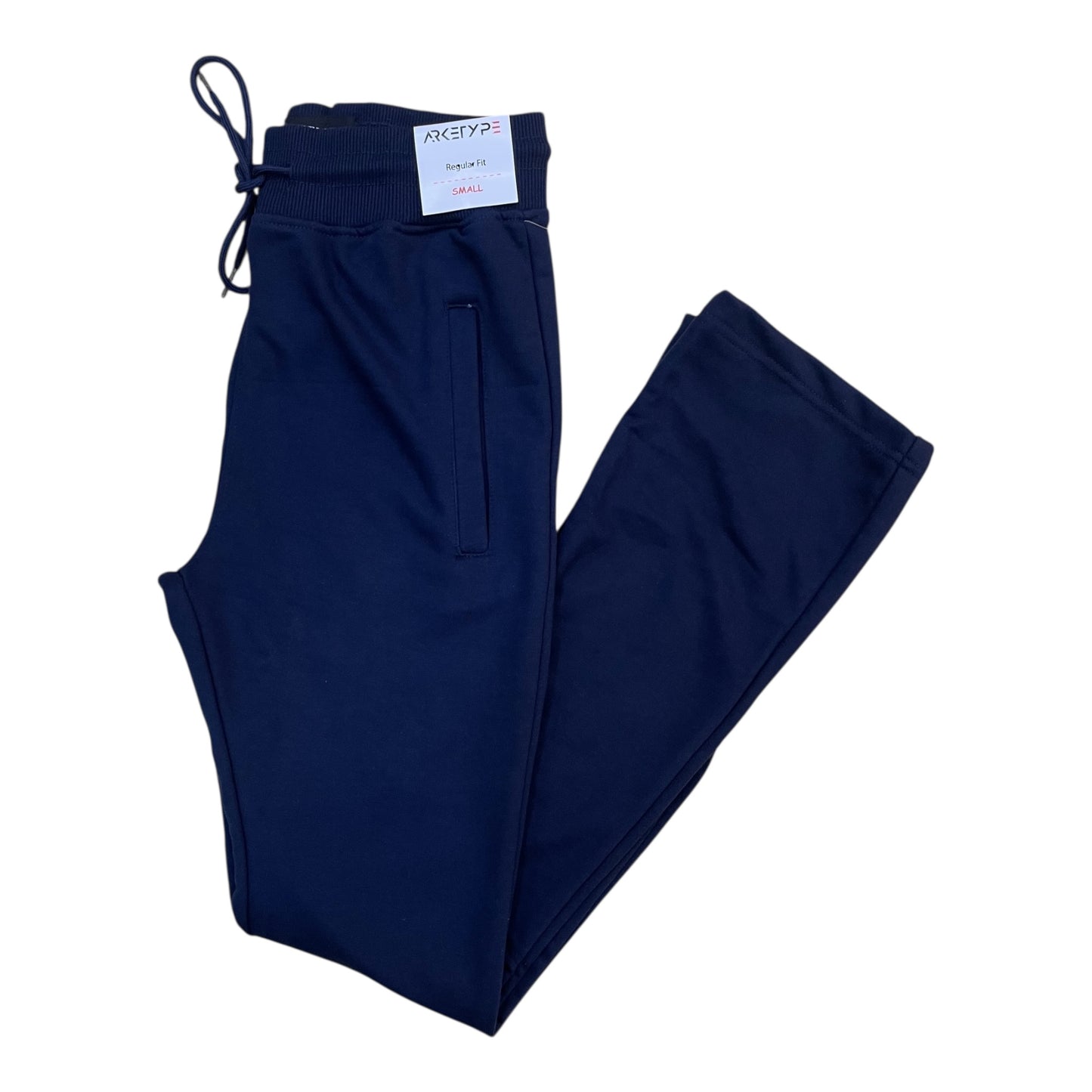 P569 - Cozy Core French Terry Fleece Stacked Pants