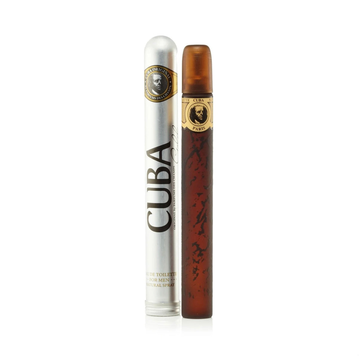 Cuba Gold Eau De Toilette Spray for Men 1.17 Ounce - Cuba Small Stick Cologne
