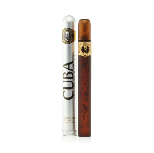 Cuba Gold Eau De Toilette Spray for Men 1.17 Ounce - Cuba Small Stick Cologne