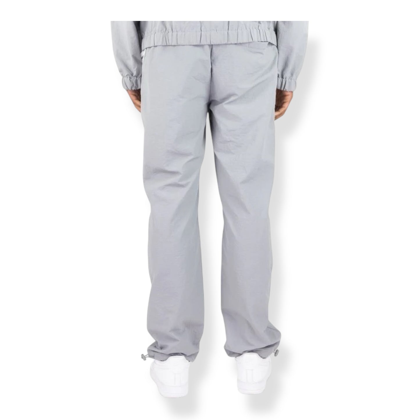 100-490- Bent Stripes Nylon Straight-Fit Pants