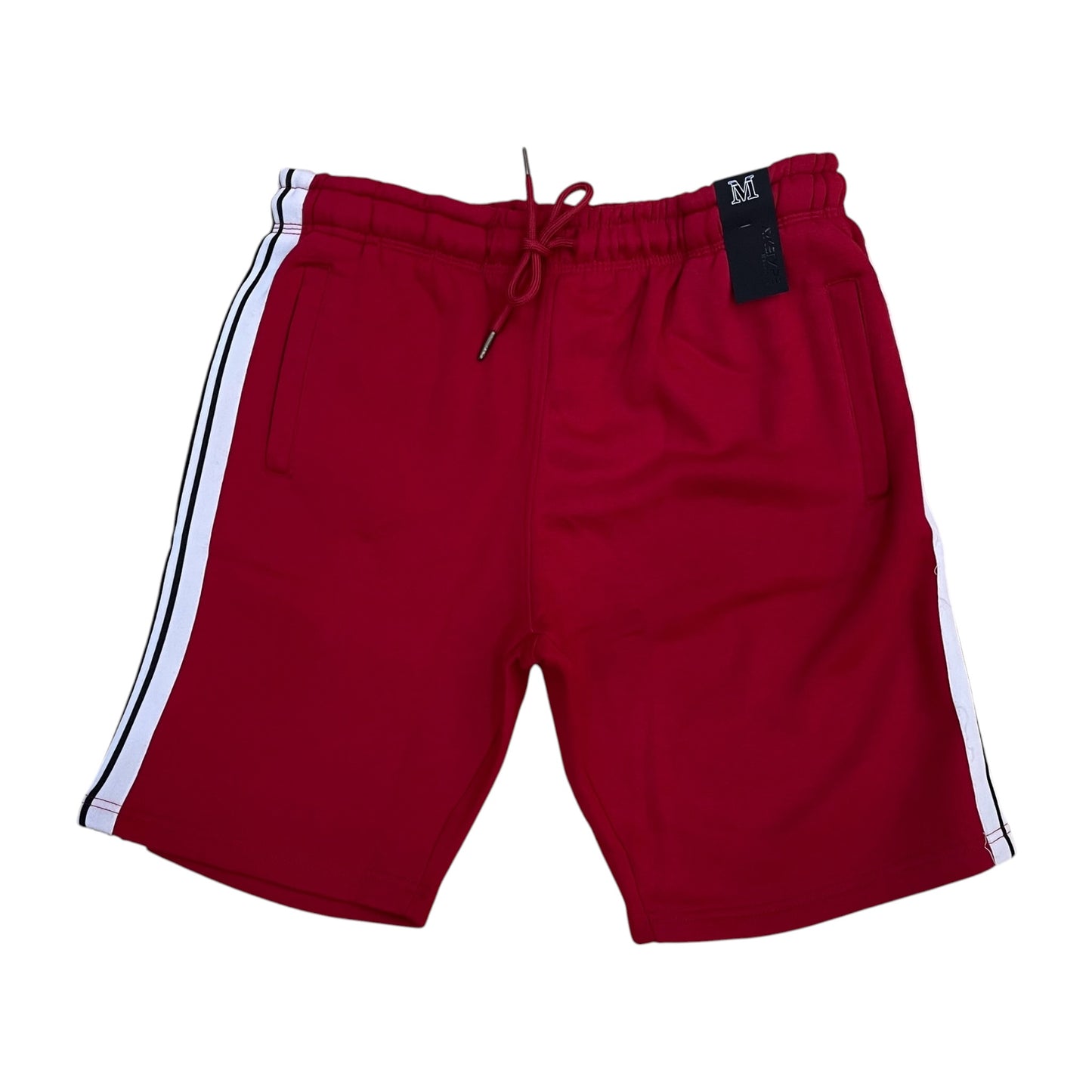 S608 - Side Tape Regular-Fit Fleece Shorts