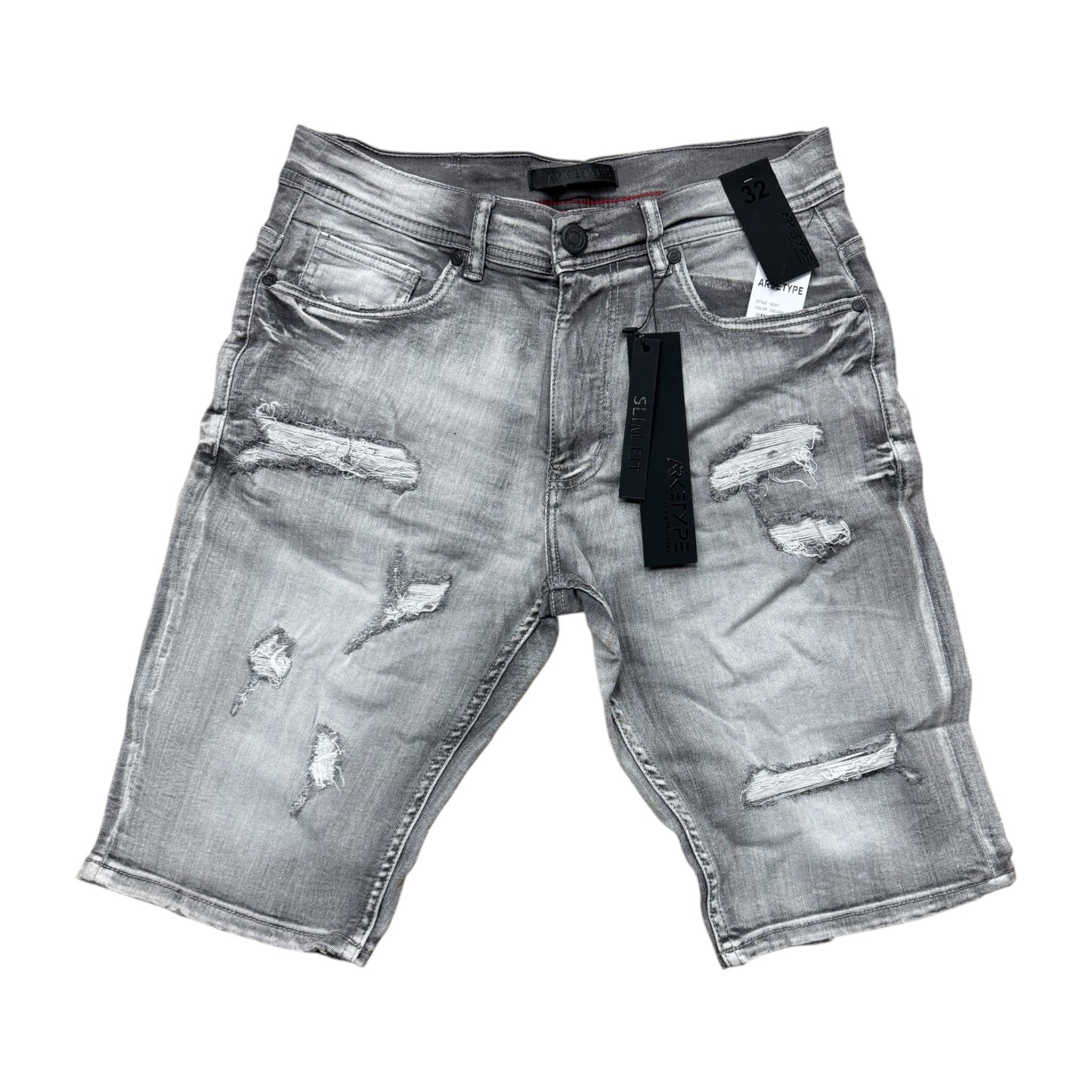 SC01 - Core Ripped Urban Slim-Fit Stretch Shorts