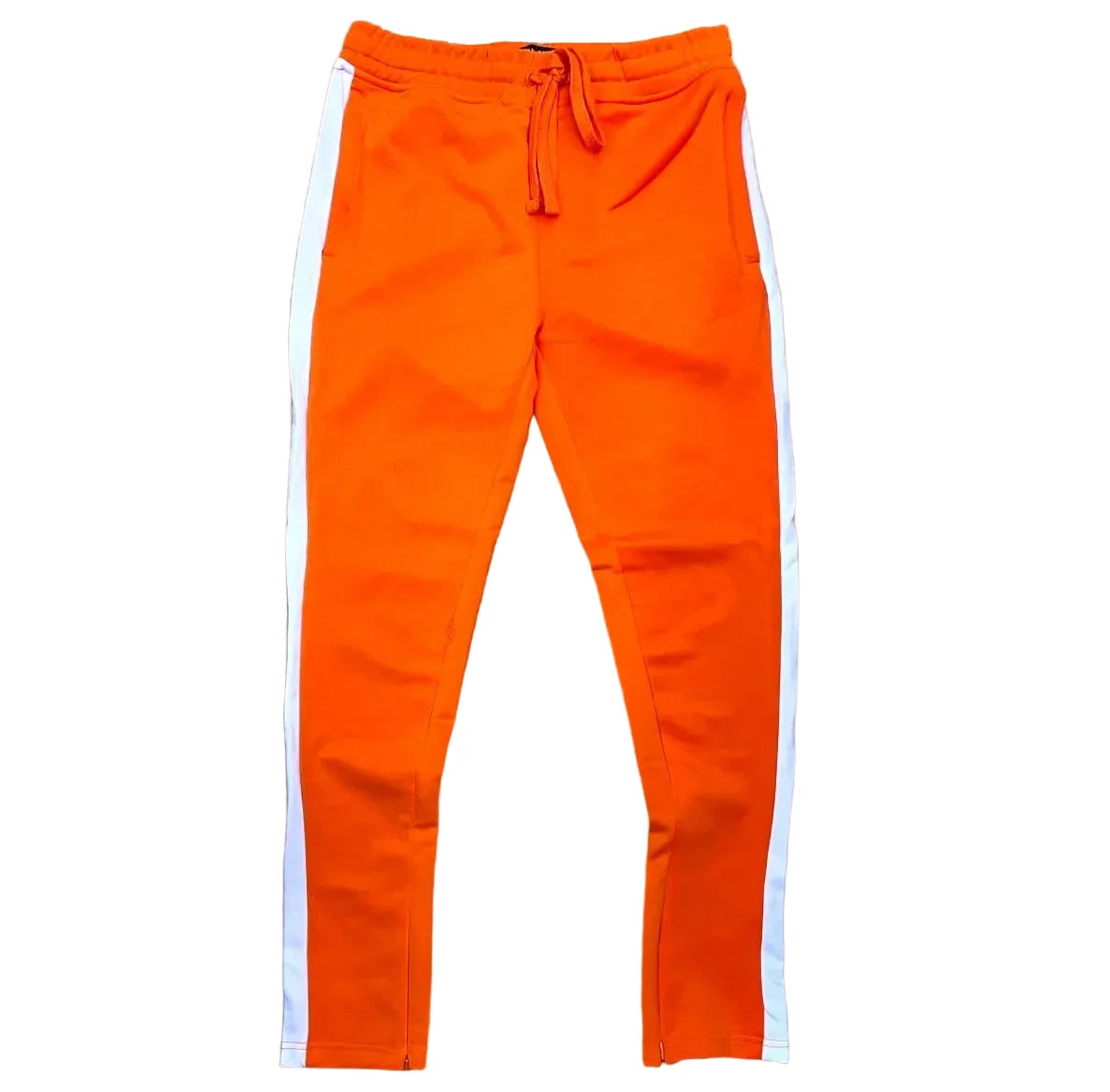100-402 - Track with Wide Side Stripes and Drawstring Slim-Fit Pant