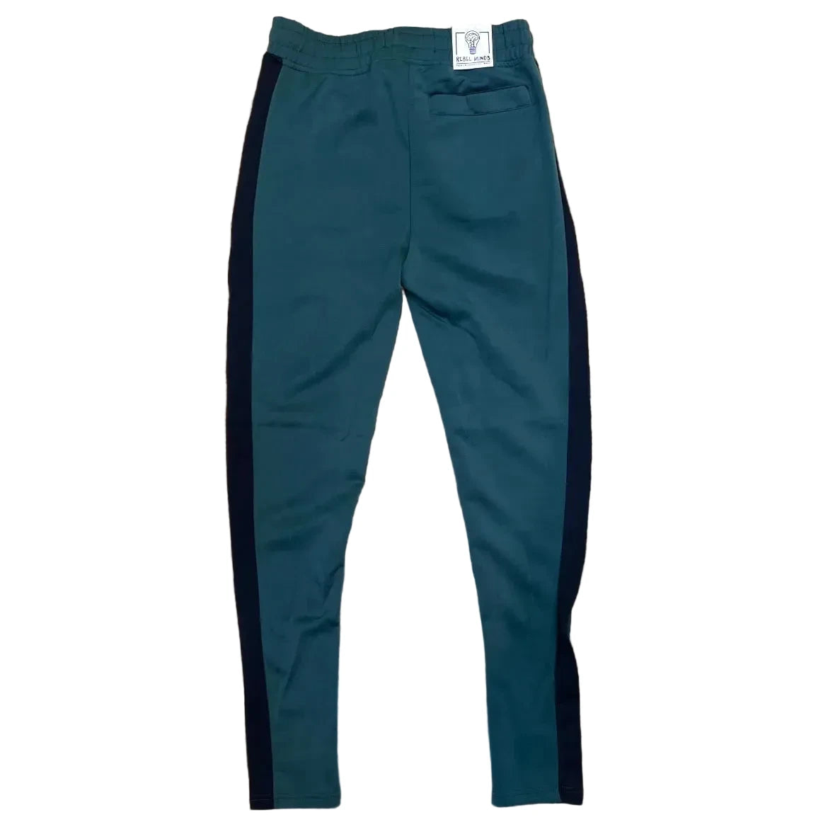 100-402 - Track with Wide Side Stripes and Drawstring Slim-Fit Pant