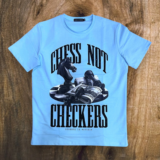 SIW5247 - Chess Not Checkers Rhinestone Premium Graphic T-Shirt