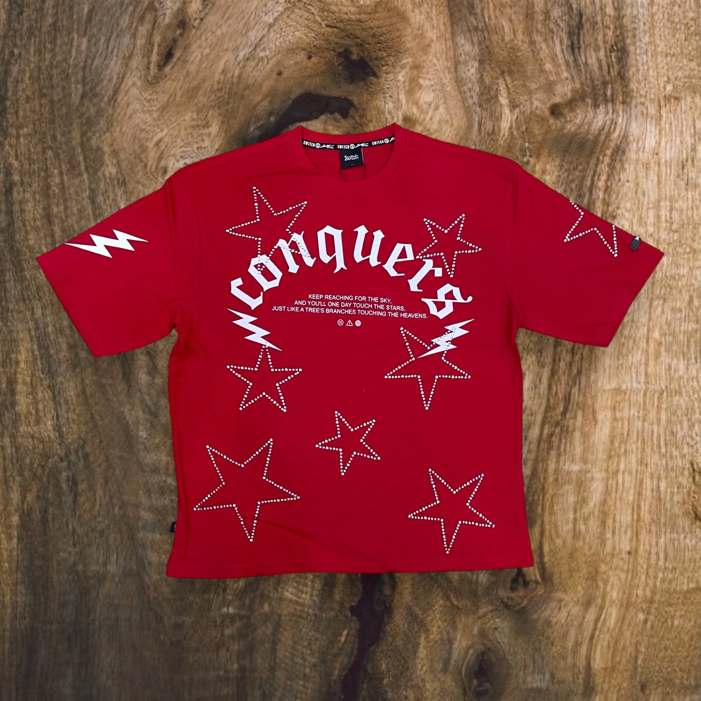 SS5115 - Conquers Boxy Graphic T-Shirt