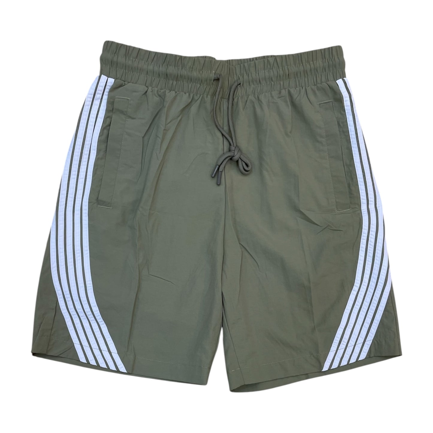 BTS26015 - Striped Relax Fit Nylon Shorts
