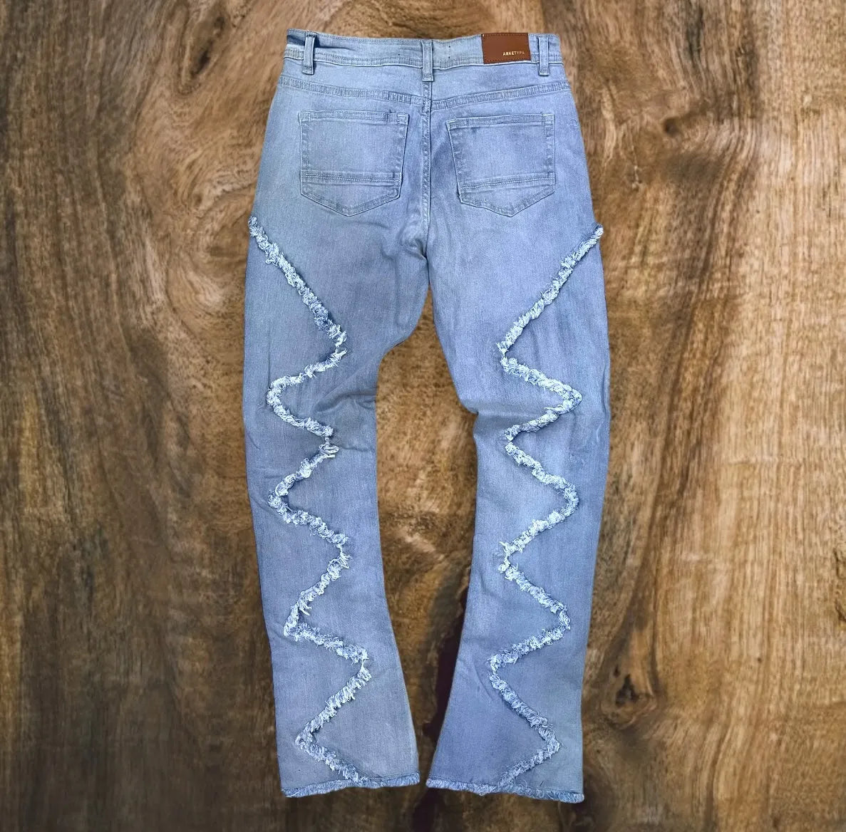 P484K - Rush Hour Stacked Jeans Boys