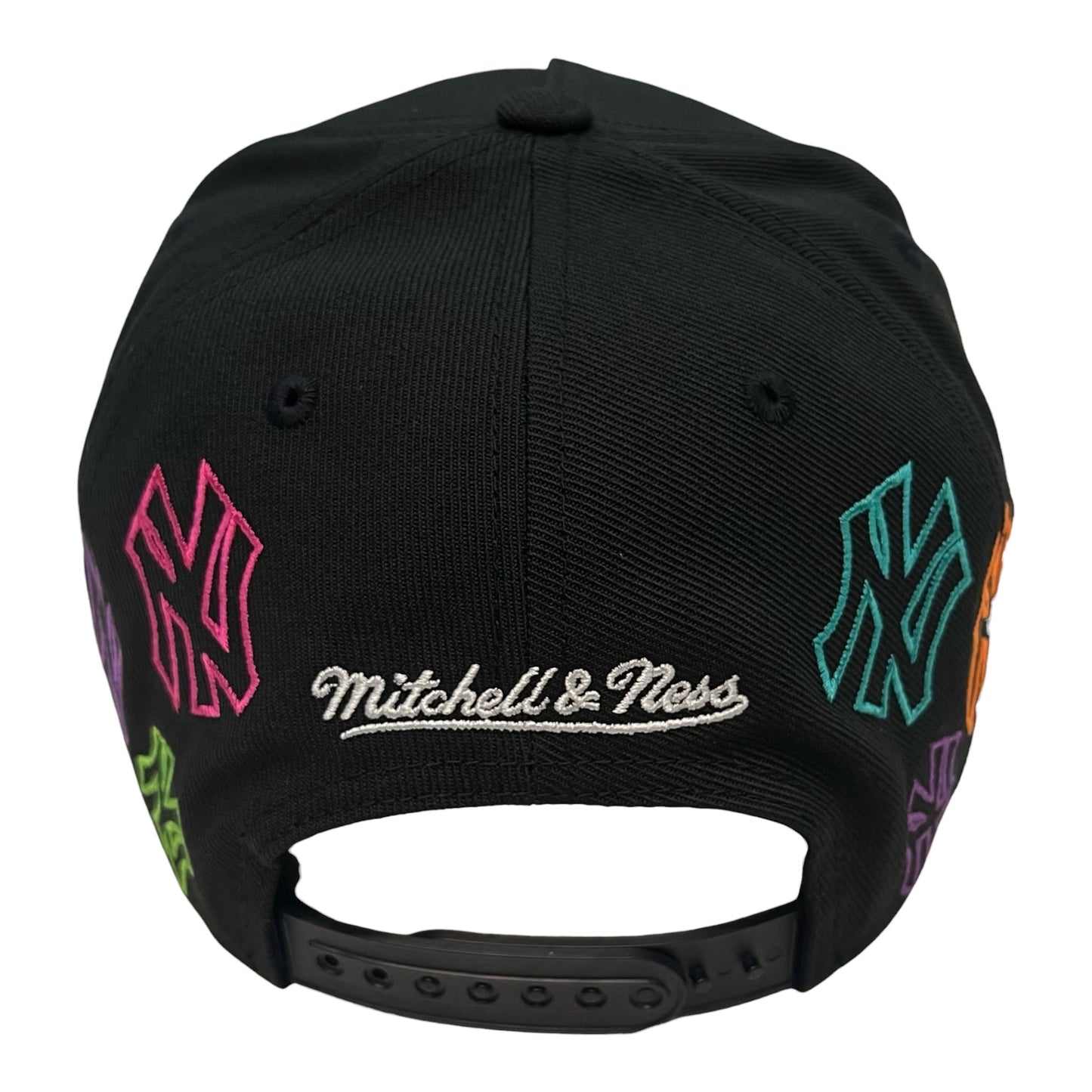 HP18022 - New York Yankees Black/White Neon Pro Pinch-Fit Snapback