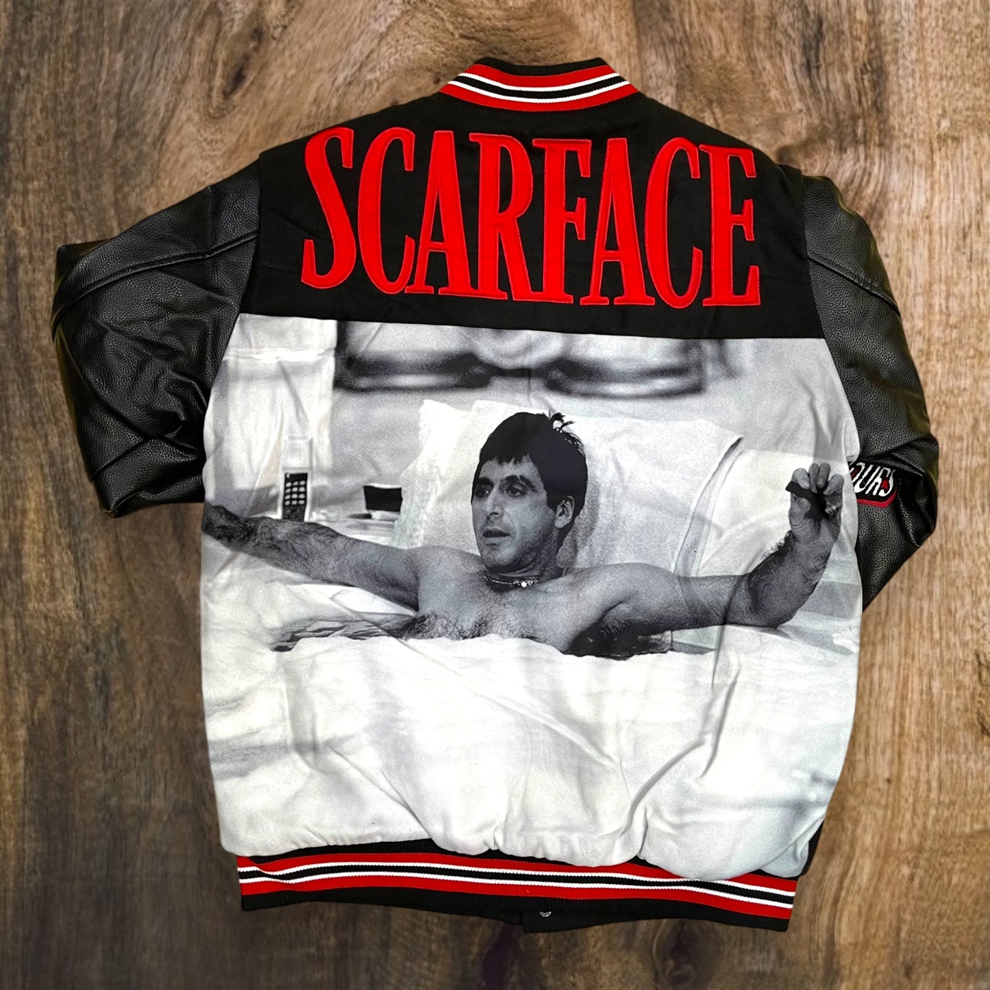 VJ-03 - Scarface "The World is Yours" Varsity Jacket