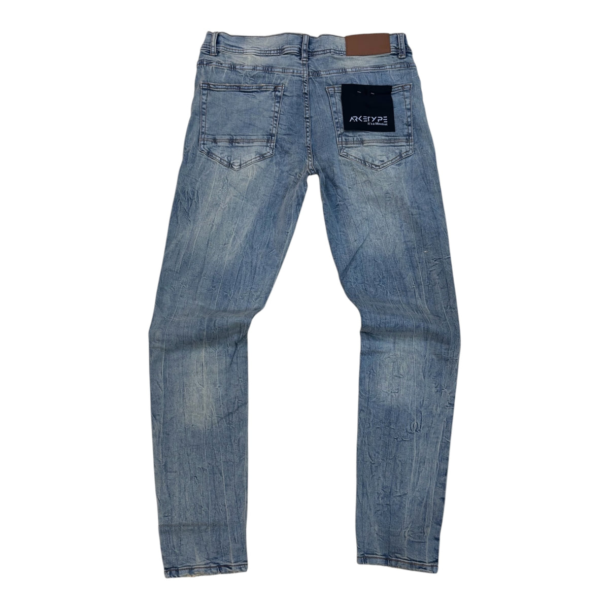 WH-P561 - Vital Ripped Slim-Fit Stretch Jeans