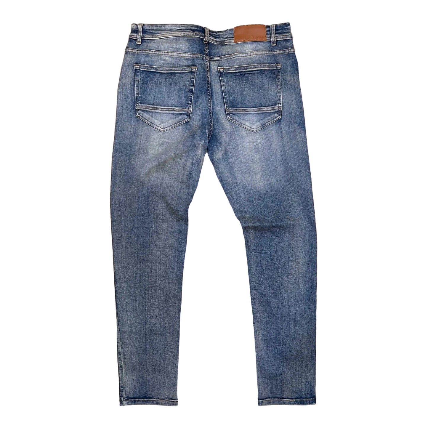 WH-P502 - Laredo Ripped Slim-Fit Stretch Jeans