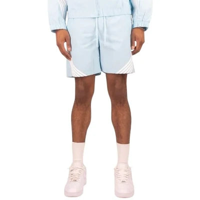 A00-14905 - Striped Relax Fit Nylon Shorts