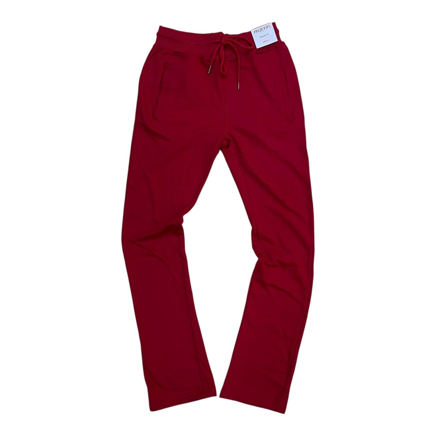 P569 - Cozy Core French Terry Fleece Stacked Pants