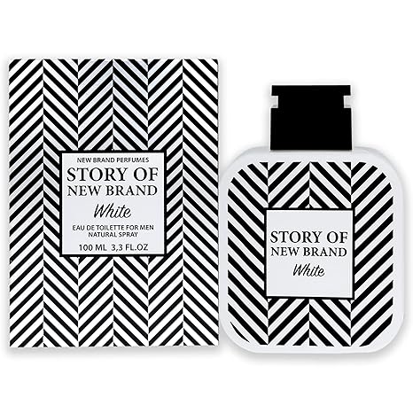 New Brand Perfumes Story of New Brand White EDT Spray Men 3.4 oz