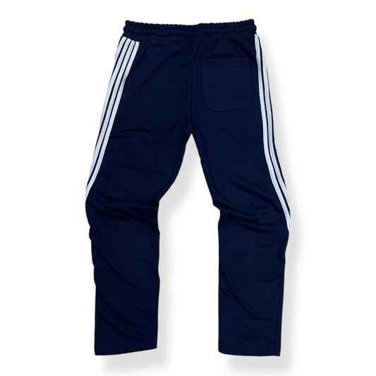 P558K - Boy's/Kids Racer Stripes French Terry Straight-Fit Pants