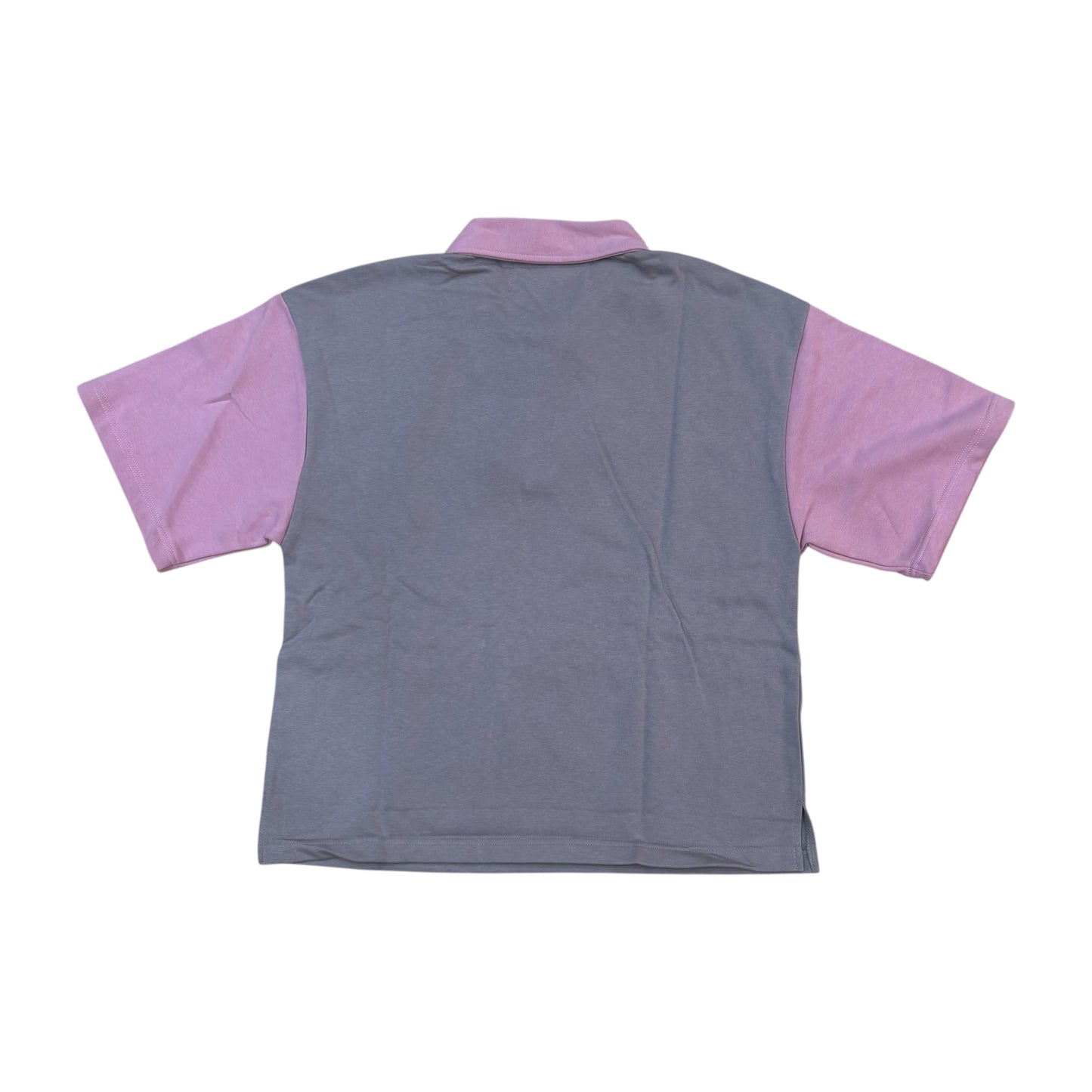 WH-CP1618 - Hustle Boy with Rhinestones n Studs Polo Boxy Shirt