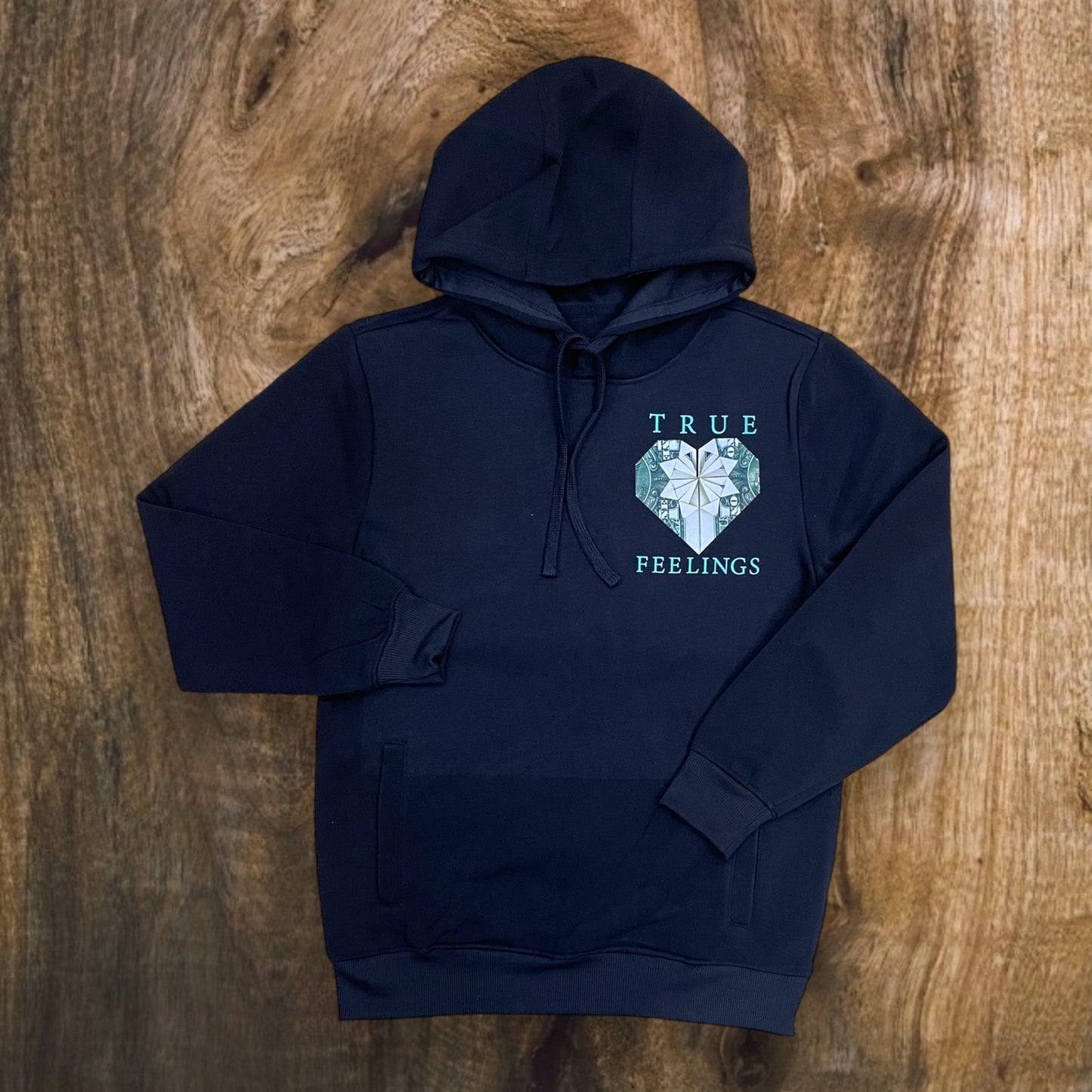 142-333 - True Feelings Fleece Graphic Hoodie