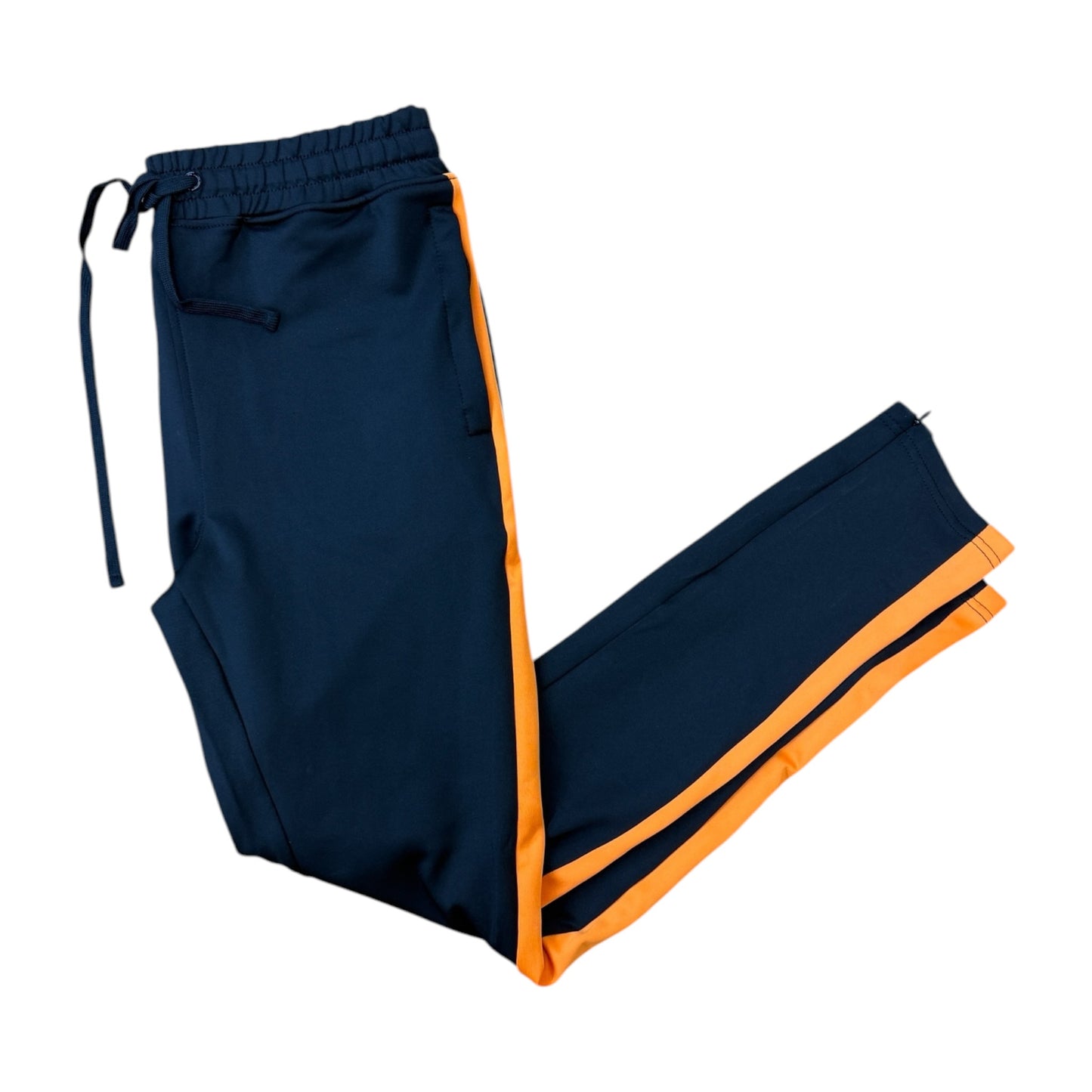 100-401 - Men's Track Pants (Black/Orange)