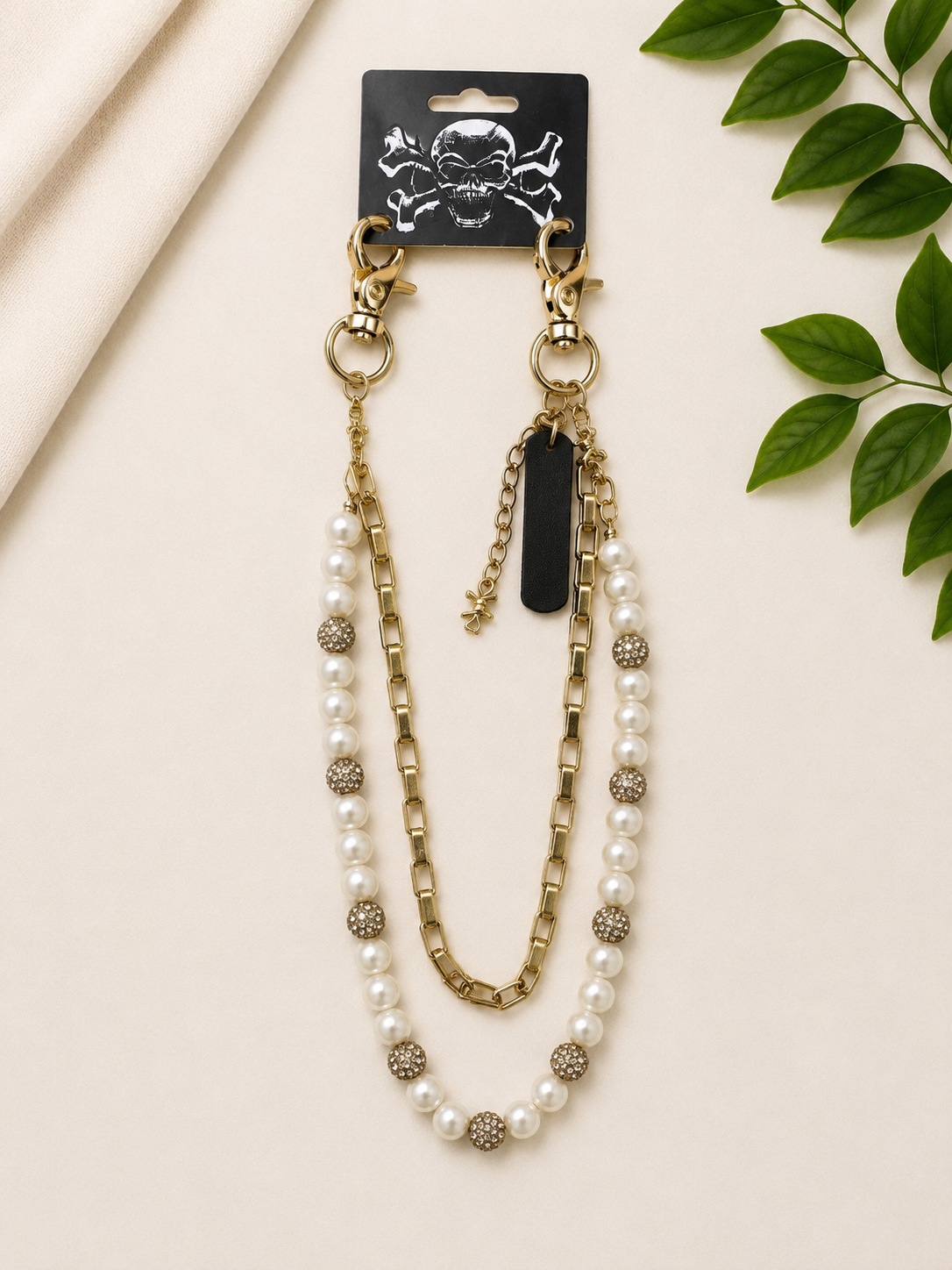 THFNY - Wallet Chain & Pants Chain for Jeans, Streetwear Clothing Accessories