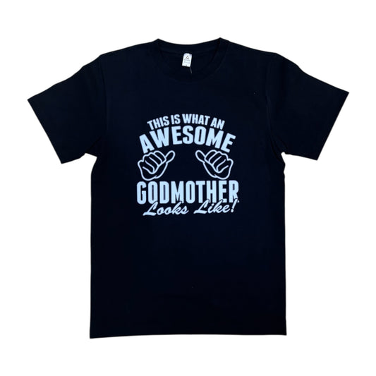 JC032126 - GodMother/GodFather Regular-Fit Graphic T-Shirt