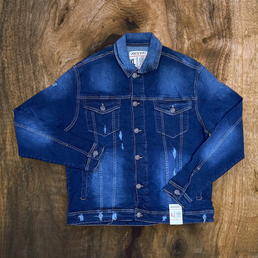 J435 - Super-C Denim Jacket (DK Blue)