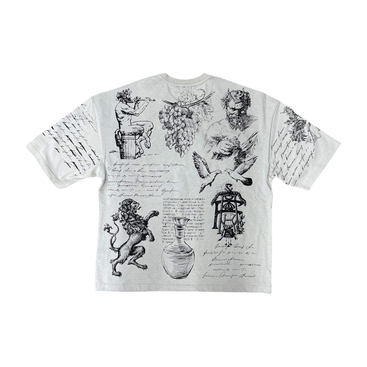 WH-SW6175 - Divine Better Boxy With Studs Graphic T-Shirt