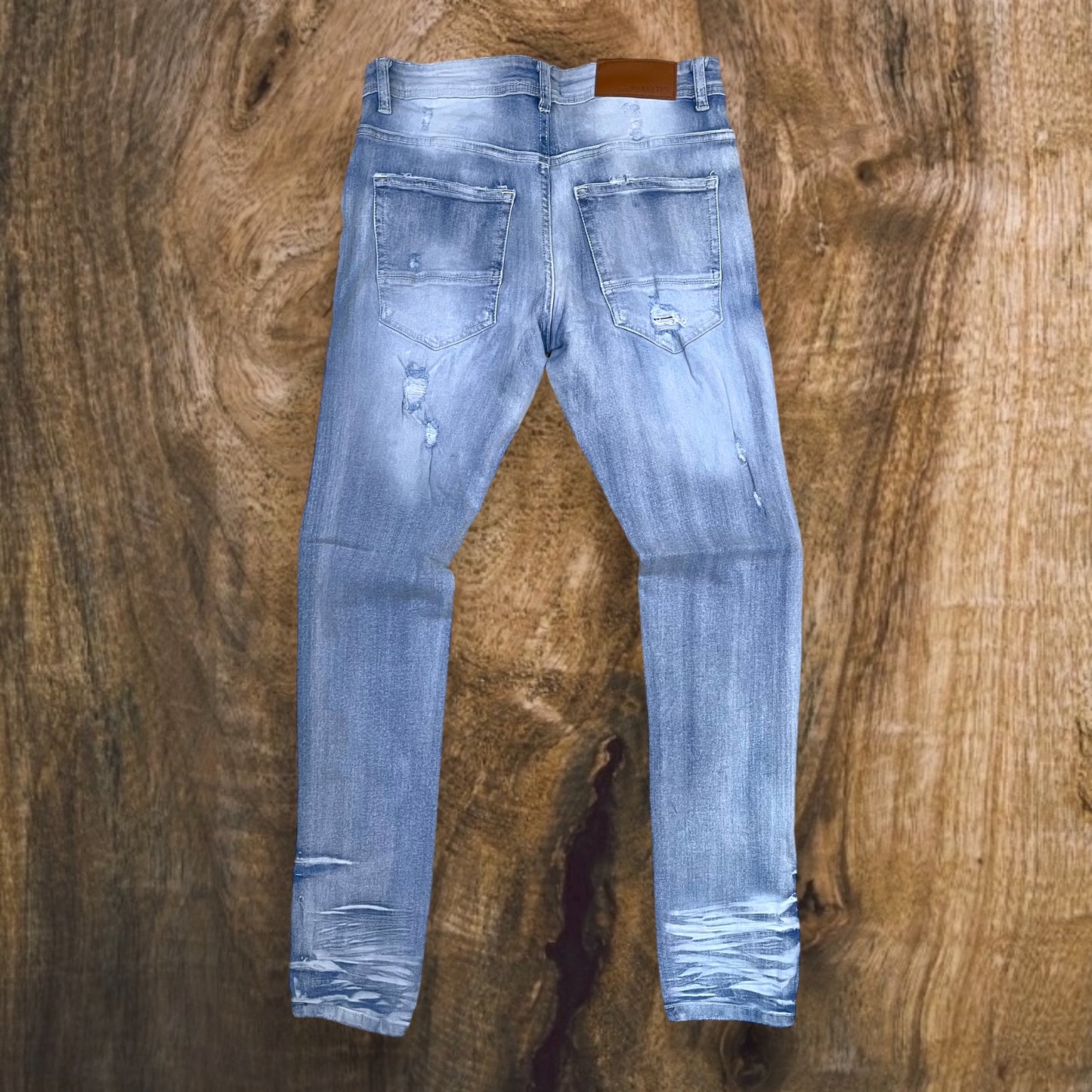 JP435 - Super-C Slim-Fit Stretch Jeans (Ice Blue)