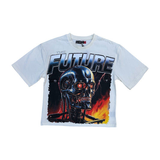 SB1612 - The Future with Rhinestone Cropped Top