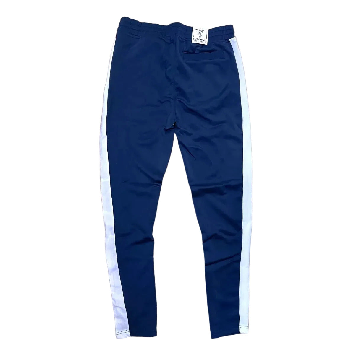 100-401 - Track with Wide Side Stripes and Drawstring Slim-Fit Pant