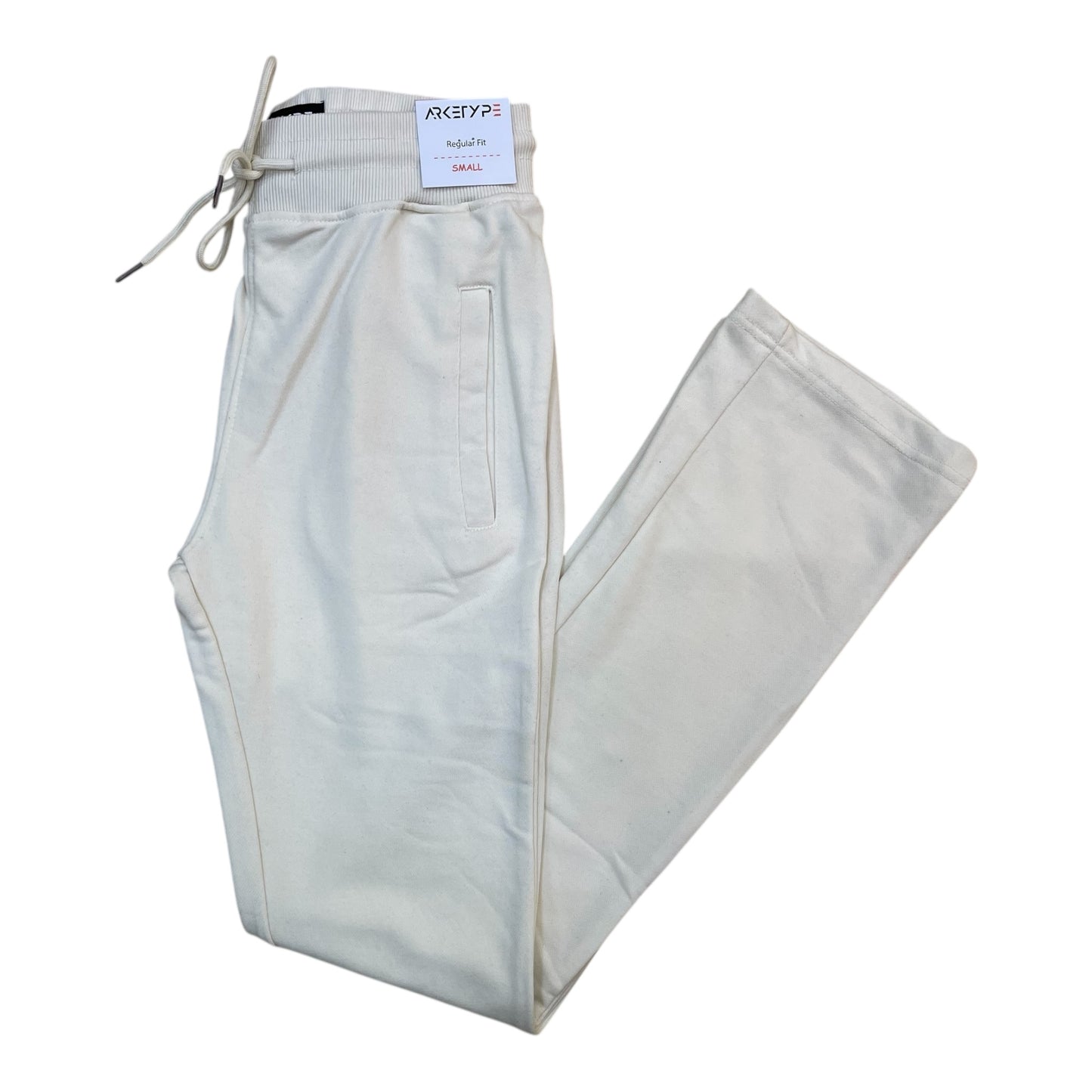 P569 - Cozy Core French Terry Fleece Stacked Pants