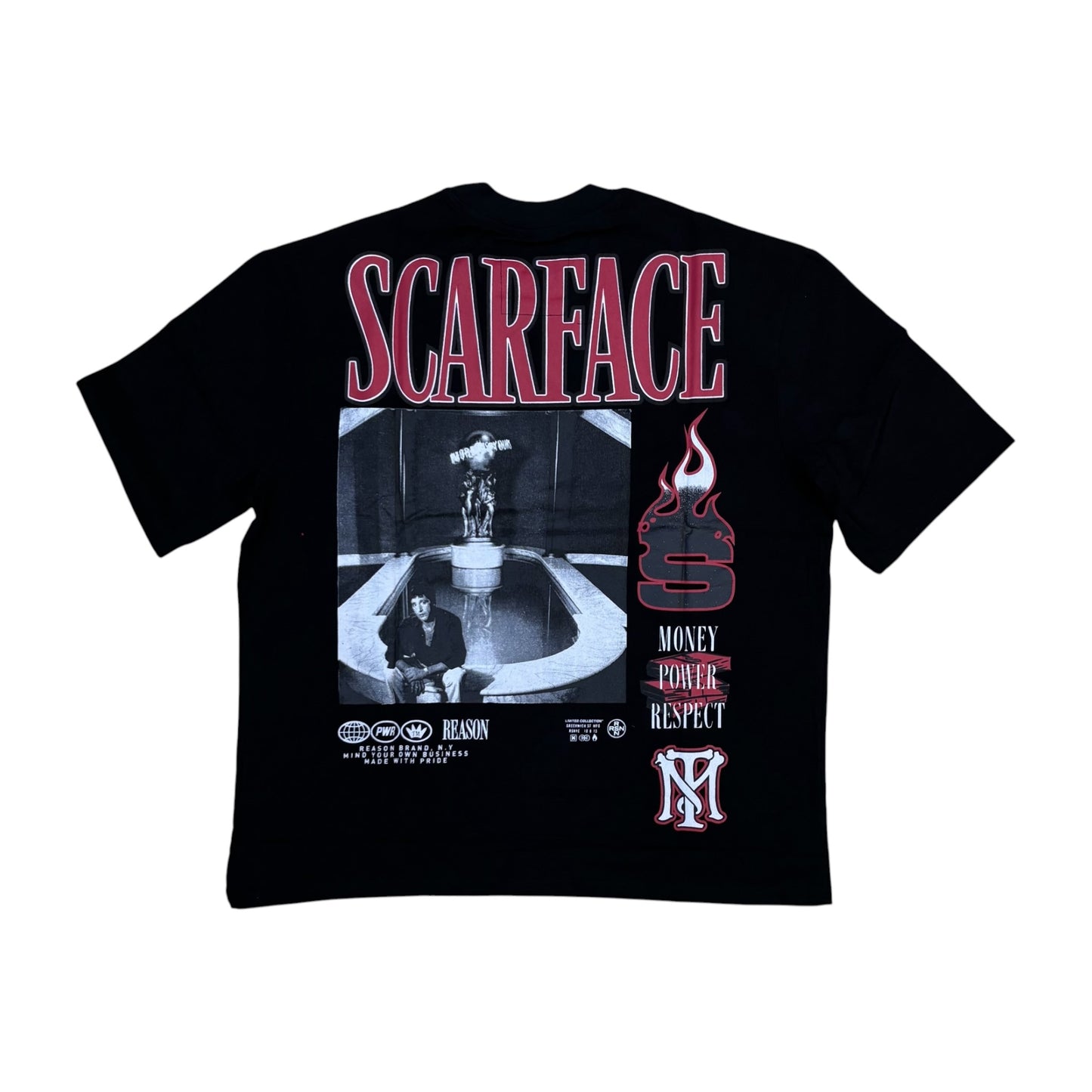 SFS6TM-303 - Scarface Tony Montana Graphic T-Shirt
