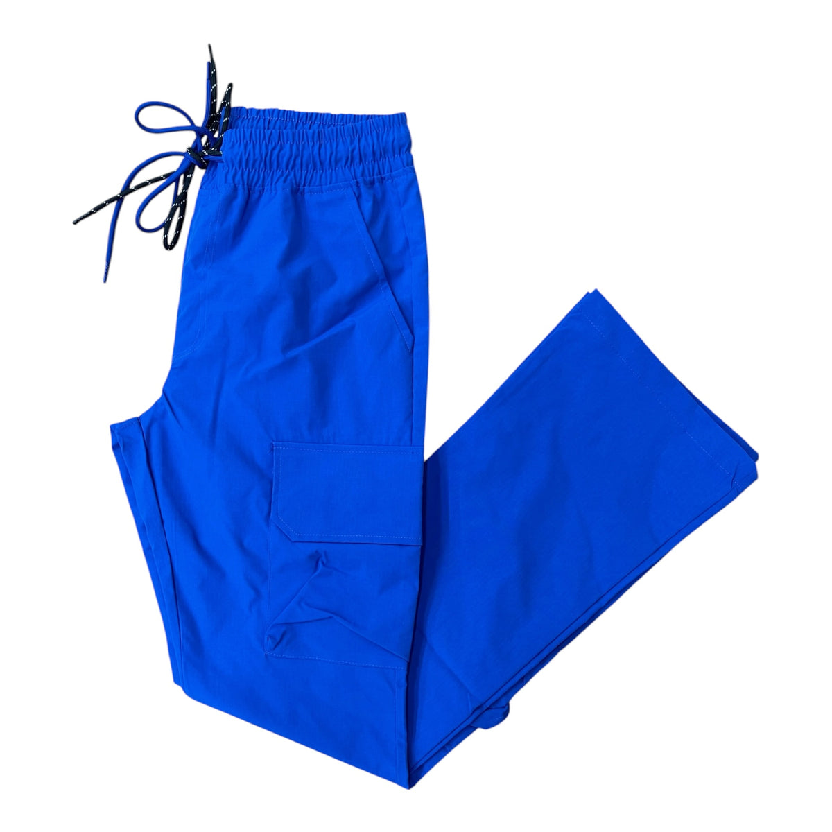 WH-1100-404 - Ripstop Double Cords Nylon Flared Cargo Pants