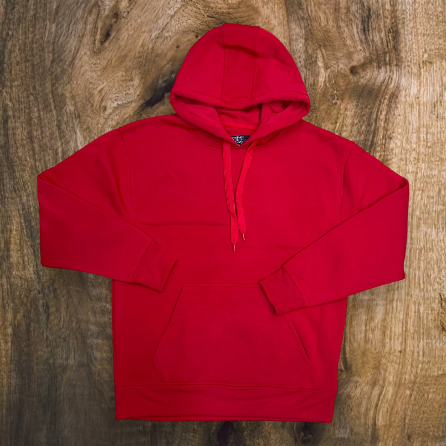 FT201 - Core Plain Fleece Pullover Regular-Fit Hoodie