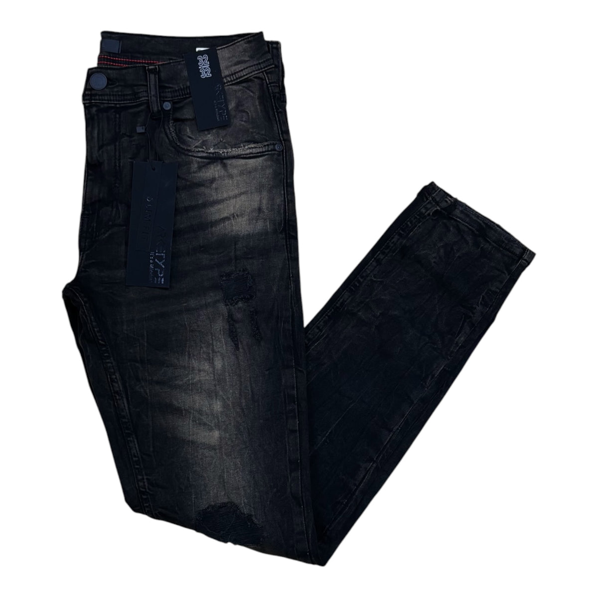 WH-P561 - Vital Ripped Slim-Fit Stretch Jeans