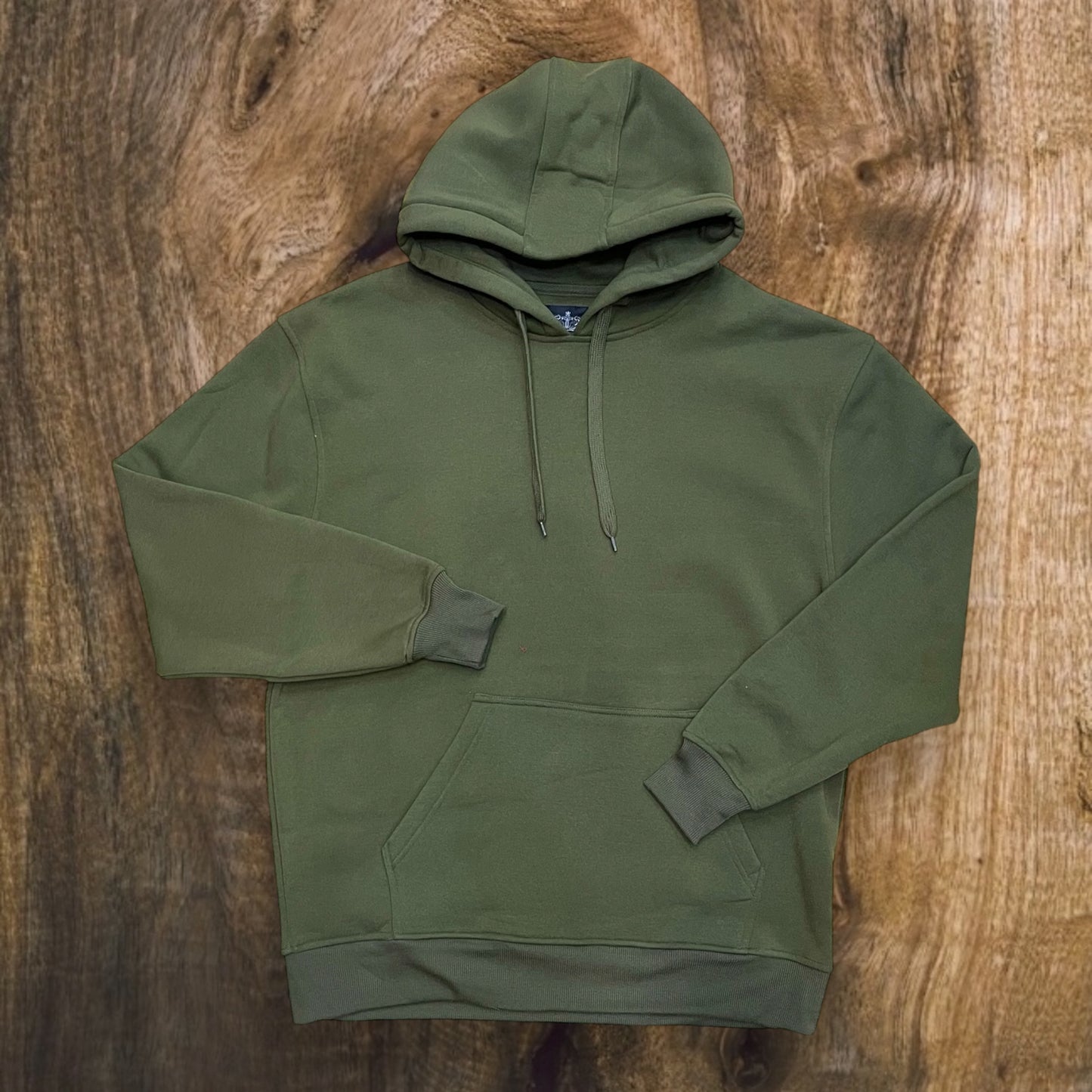 FT201 - Core Plain Fleece Pullover Regular-Fit Hoodie