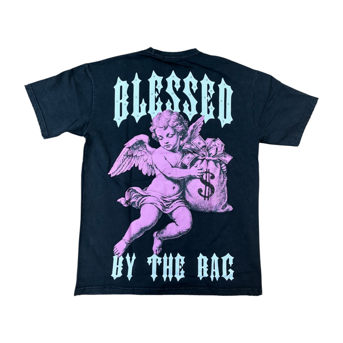 WH-SIW5298W - Money Saint Premium Washed Graphic T-Shirt