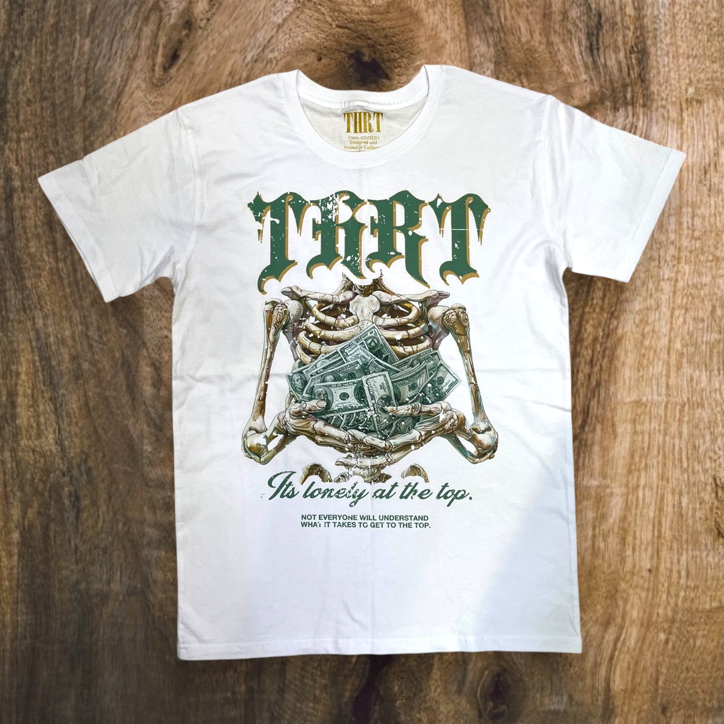 Thrt - Lonely at the Top Premium T-Shirt (White)