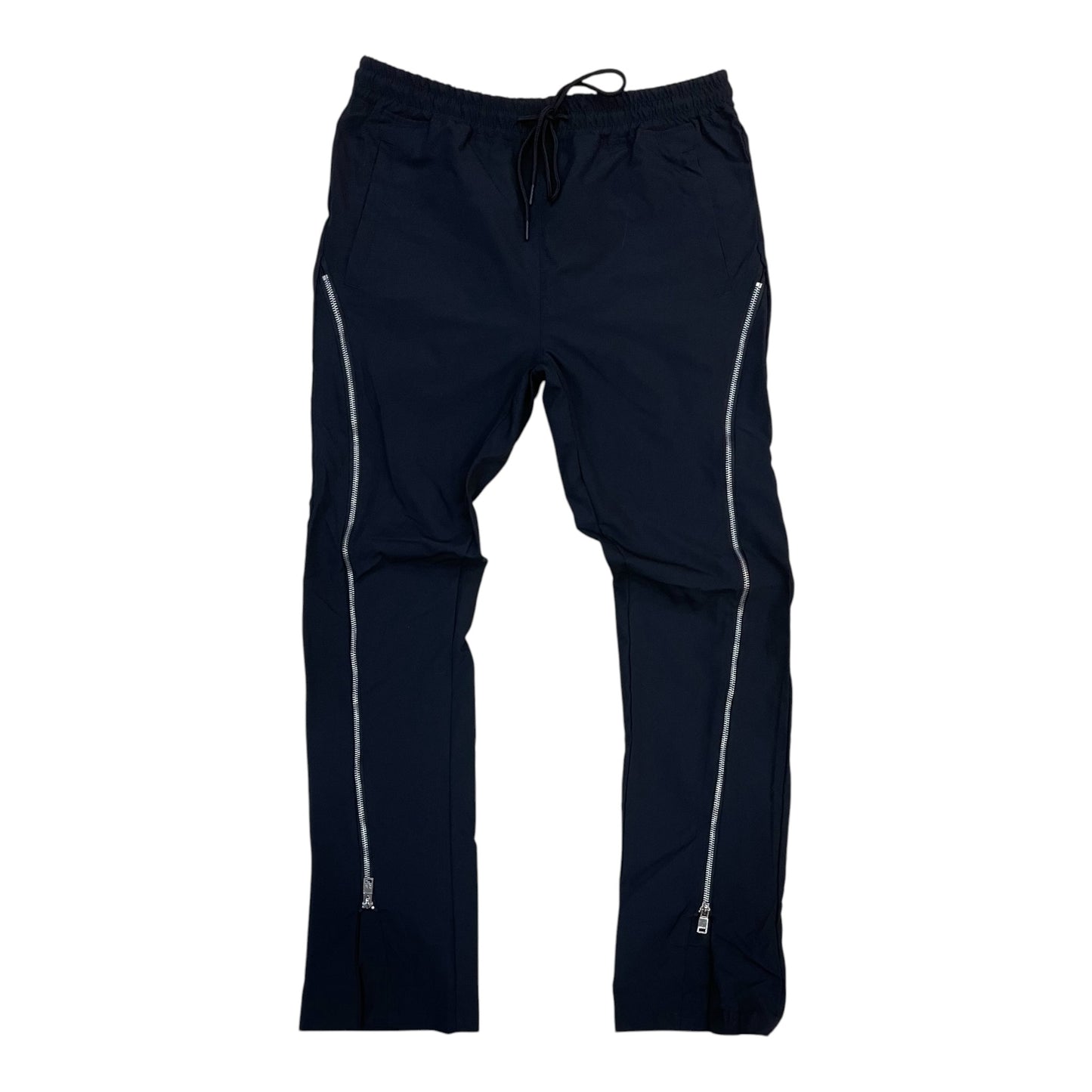 WH-610-14401 - Zippered n Layered  Slim/Stacked Windbreaker Pants