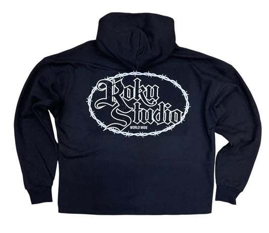 RK5481848 - RICH RAGE Cropped Fleece Hoodie