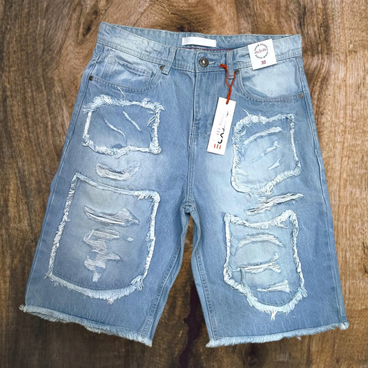 S531 - Cloud 9 Non-Stretch Denim Shorts