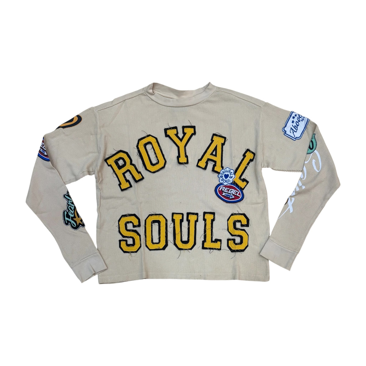 WH-1163-209 - Royal Souls with Patches Graphic L/S Thermal